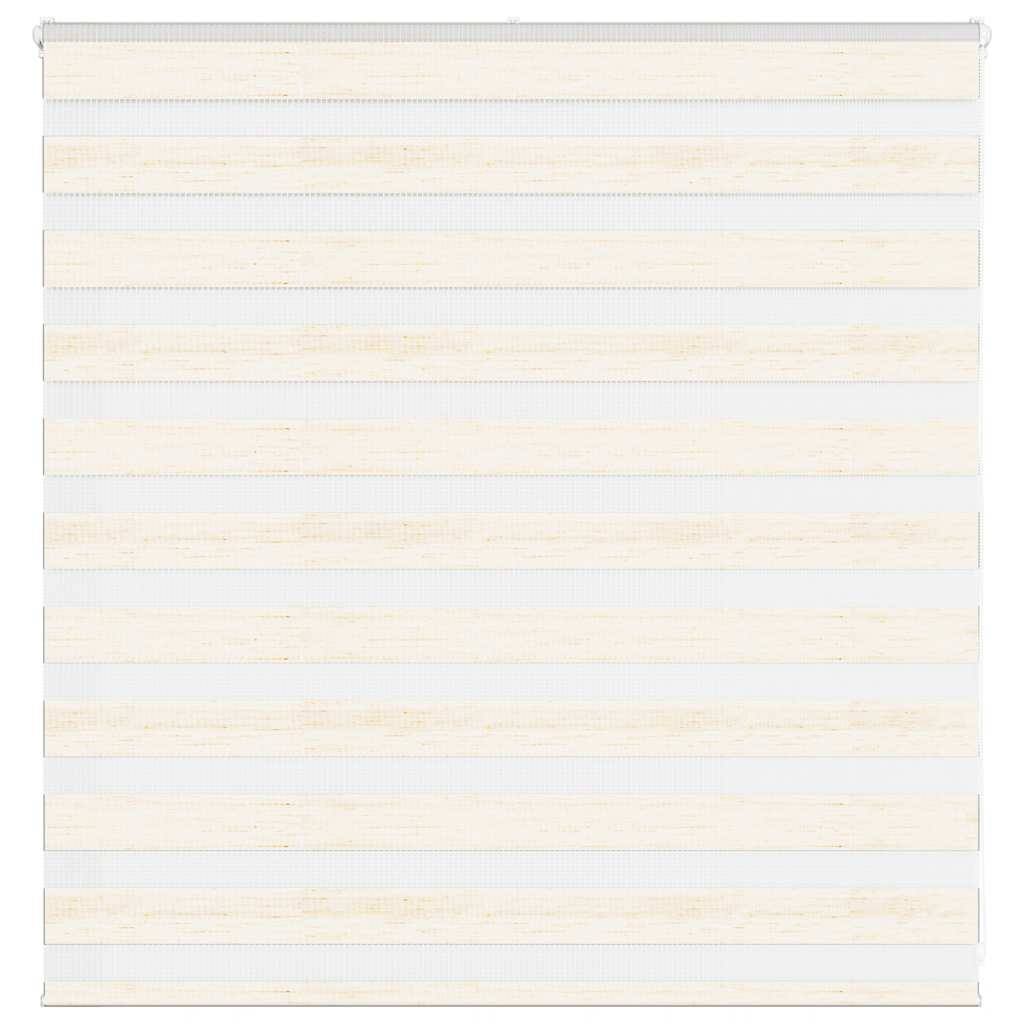 Vidaxl zebra rolgordijn 150x100 cm stofbreedte 145,9 cm marmerbeige