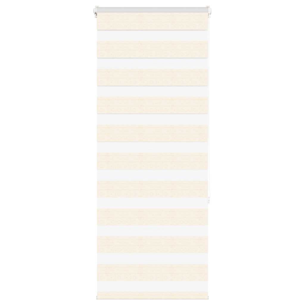 Vidaxl zebra blind 60x150 cm stofbreedte 55,9 cm polyester marmerbeige