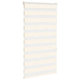 Vidaxl zebra blind 80x150 cm stofbreedte 75,9 cm polyester marmerbeige