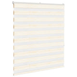 Vidaxl zebra rolgordijn 135x150 cm stofbreedte 130,9 cm marmerbeige