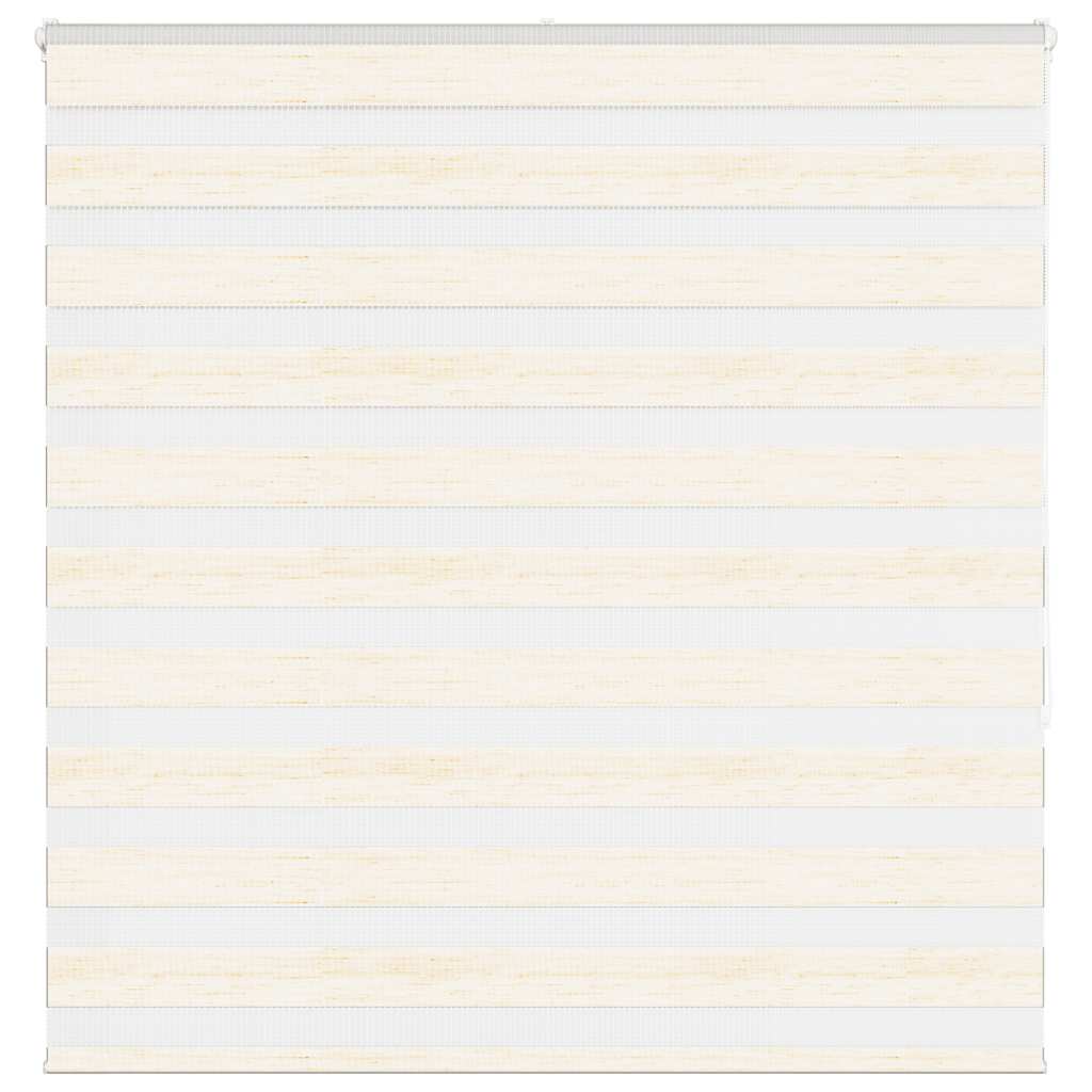 Vidaxl zebra rolgordijn 150x150 cm stofbreedte 145,9cm marmerbeige