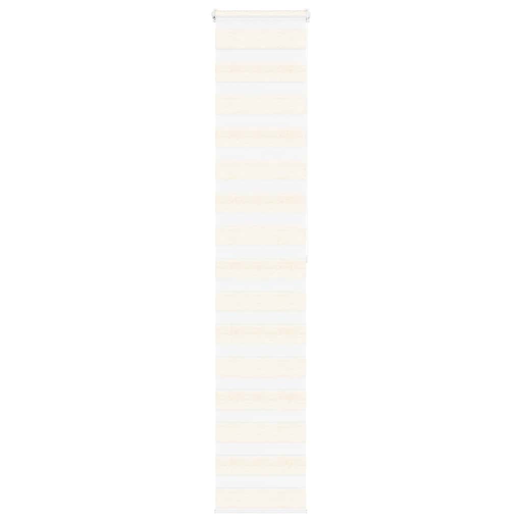 Vidaxl zebra rolgordijn 50x200 cm stofbreedte 45,9cm marmerbeige