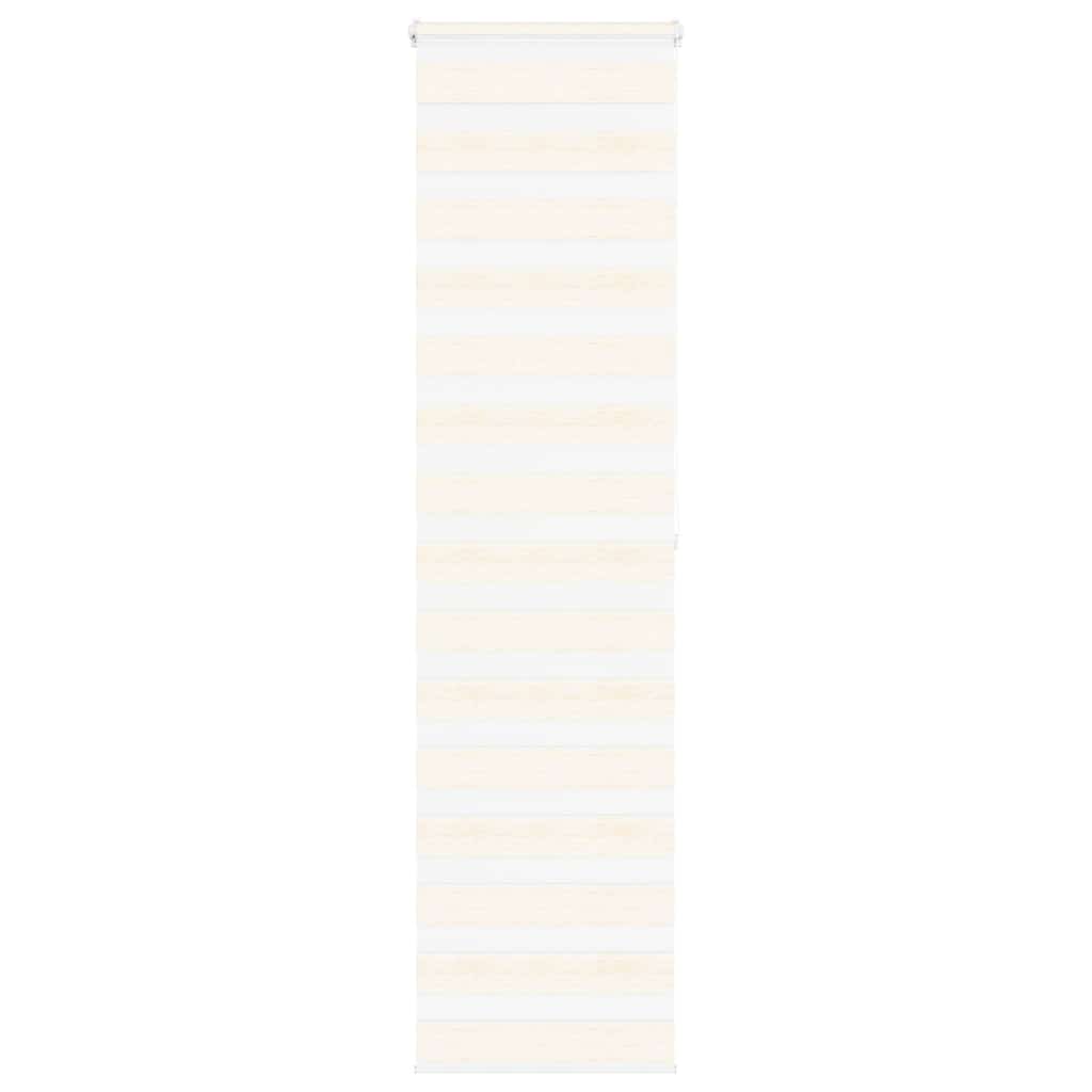 Vidaxl zebra rolgordijn 60x200 cm stofbreedte marmerbeige 55,9 cm