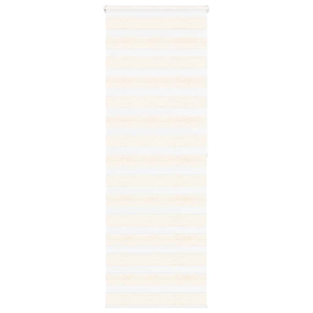 Vidaxl zebra rolgordijn 80x200 cm stofbreedte 75,9 cm marmerbeige
