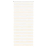 Vidaxl zebra rolgordijn 105x200 cm stofbreedte 100,9cm marmerbeige