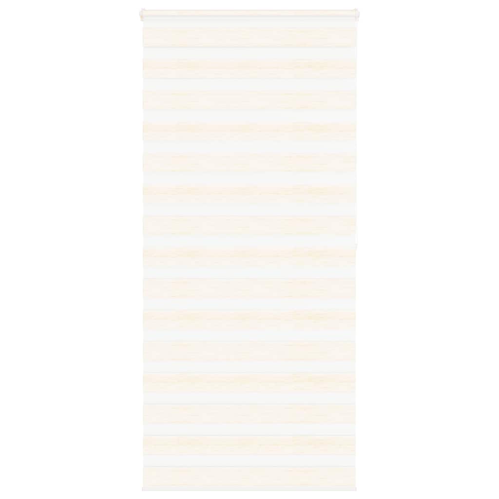 Vidaxl zebra rolgordijn 115x200 cm stofbreedte 110,9 cm marmerbeige