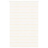 Vidaxl zebra rolgordijn 140x200 cm stofbreedte 135,9 cm marmerbeige