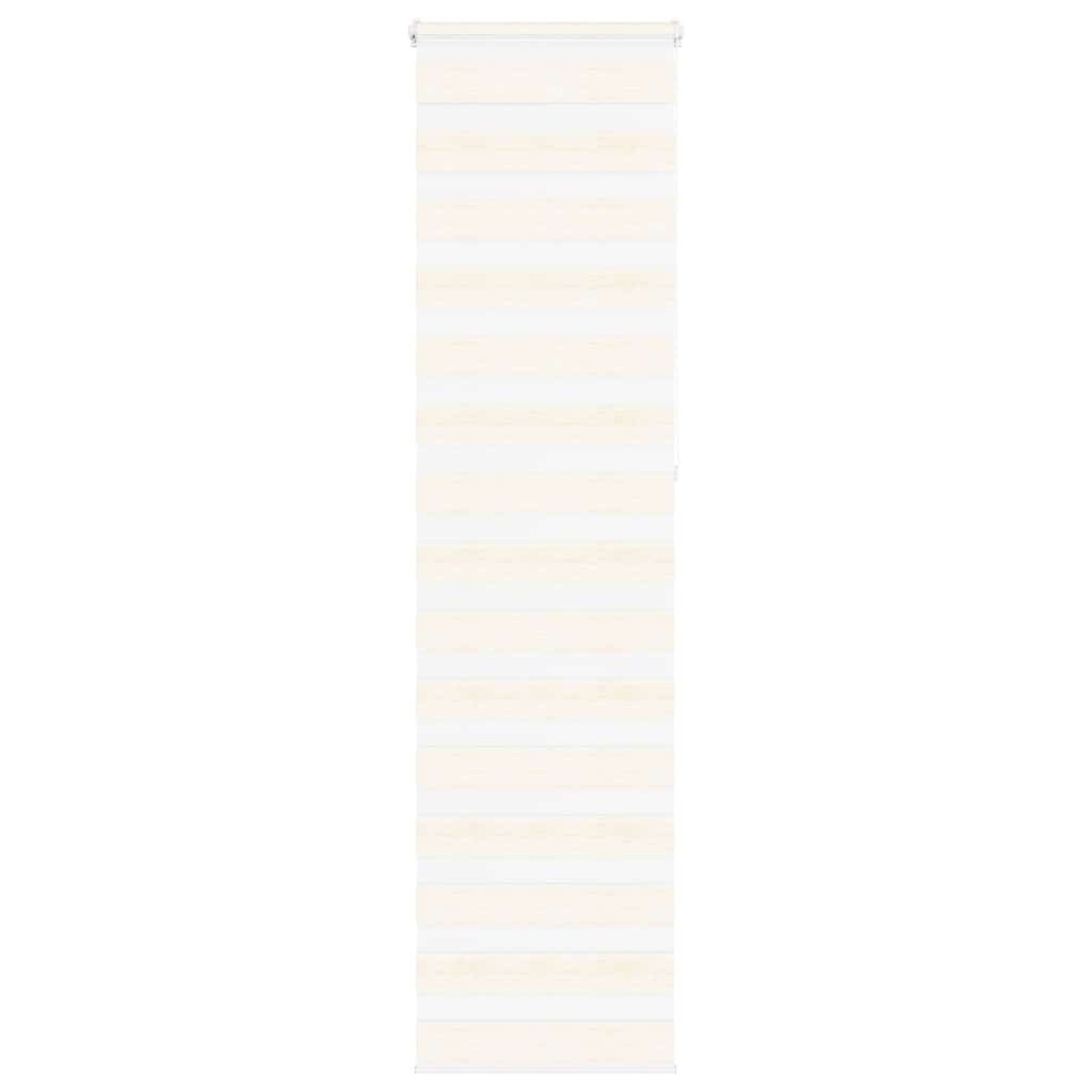 Vidaxl zebra rolgordijn 60x230 cm stofbreedte marmerbeige 55,9 cm