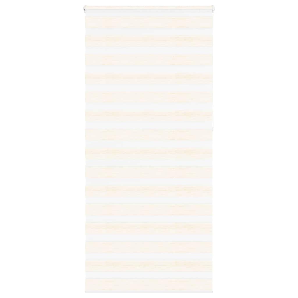 Vidaxl zebra rolgordijn 95x230 cm stofbreedte 90,9 cm marmerbeige