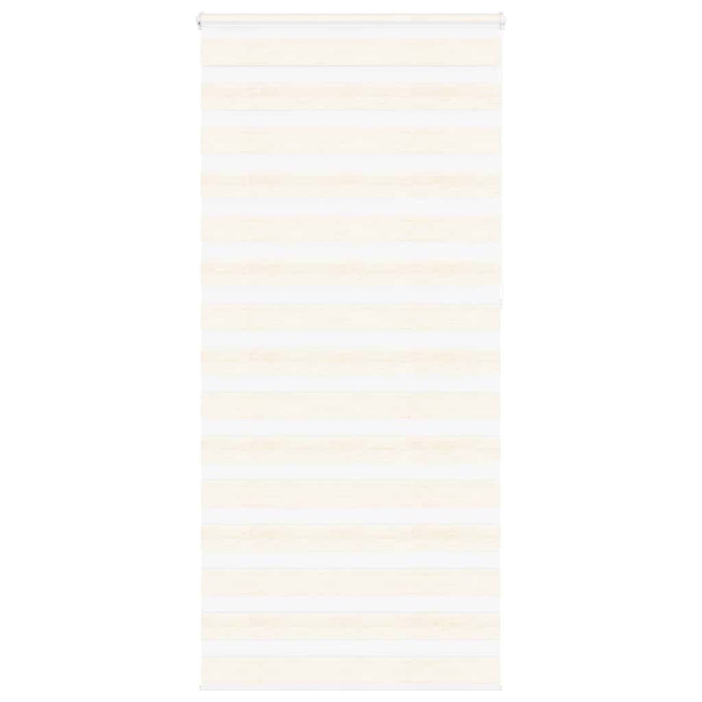 Vidaxl zebra rolgordijn 110x230 cm stofbreedte 105,9 cm marmerbeige