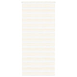 Vidaxl zebra rolgordijn 110x230 cm stofbreedte 105,9 cm marmerbeige