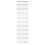 Vidaxl zebra rolgordijn 50x100 cm stofbreedte 45,9cm polyester wit