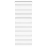Vidaxl zebra rolgordijn 65x100 cm stofbreedte 60,9 cm polyester wit