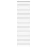 Vidaxl zebra rolgordijn 45x150 cm stofbreedte 40,9 cm polyester wit