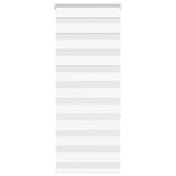 Vidaxl zebra rolgordijn 60x150 cm stofbreedte 55,9 cm polyester wit