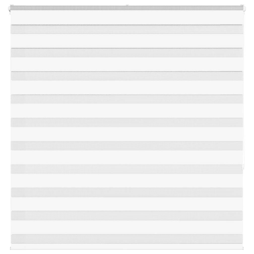 Vidaxl zebra rolgordijn 150x150 cm stofbreedte 145,9cm polyester wit