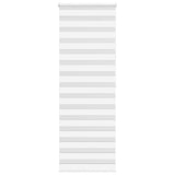 Vidaxl zebra rolgordijn 70x200 cm stofbreedte 65,9 cm polyester wit