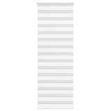 Vidaxl zebra rolgordijn 90x200 cm stofbreedte 85,9 cm polyester wit