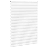 Vidaxl zebra rolgordijn 160x200 cm stofbreedte 155,9cm polyester wit