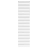 Vidaxl zebra rolgordijn 55x230 cm stofbreedte 50,9 cm polyester wit