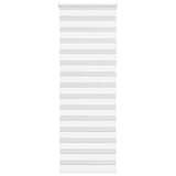 Vidaxl zebra rolgordijn 85x230 cm stofbreedte 80,9 cm polyester wit