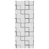 Vidaxl doucherolgordijn 100x240 cm stofbreedte 96 cm