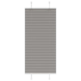 Vidaxl plissé rolgordijn 65x100 cm stofbreedte 64,4 cm antraciet