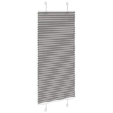 Vidaxl plissé rolgordijn 65x100 cm stofbreedte 64,4 cm antraciet