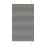 Vidaxl plissé rolgordijn 70x100 cm stofbreedte 69,4 cm antraciet