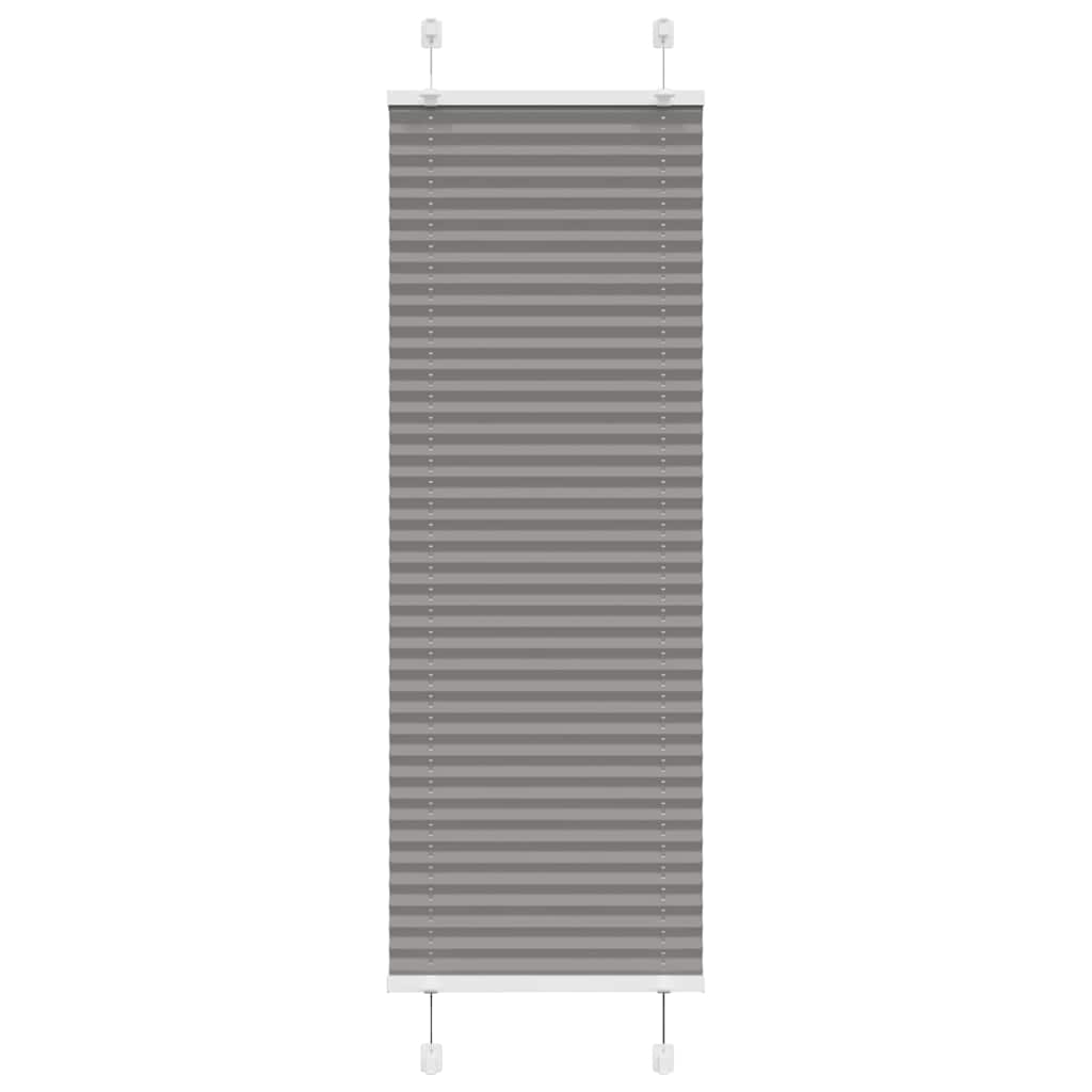 Vidaxl plissé rolgordijn 40x150 cm stofbreedte 39,4 cm antraciet