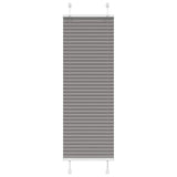 Vidaxl plissé rolgordijn 40x150 cm stofbreedte 39,4 cm antraciet