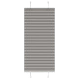 Vidaxl plissé rolgordijn 55x150 cm stofbreedte 54,4 cm antraciet