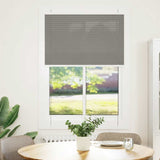Vidaxl plissé rolgordijn 85x150 cm stofbreedte 84,4 cm antraciet