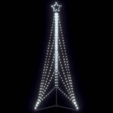 Vidaxl led-kerstboom 525 leds koud wit 302 cm