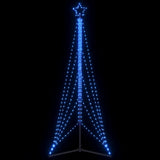 Vidaxl led-kerstboom 525 leds 302 cm blauw