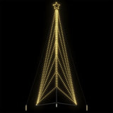 Vidaxl led-kerstboom 861 leds warm wit 478 cm