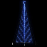 Vidaxl led-kerstboom 789 leds 476 cm blauw