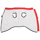 Vidaxl hondenjas met harnas waterdicht reflecterend rood l48
