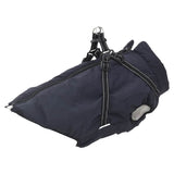 Vidaxl hondenjas met harnas waterdicht reflecterend marineblauw l68