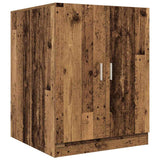 Vidaxl wasmachinekast 70,5x71,5x91,5 cm oud houtkleurig