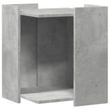 Vidaxl kattenbakkast 42x42x51 cm bewerkt hout betongrijs