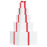 Vidaxl kerstdecoratie geschenkdoos 250 led's warm wit