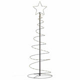 Vidaxl led-kerstboom 100 leds warm wit 150 cm