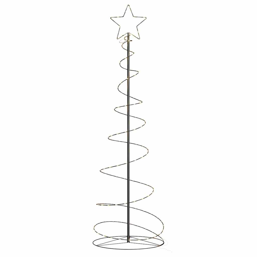 Vidaxl led-kerstboom 120 leds warm wit 180 cm