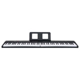 Vidaxl 88 toetsen piano elektrisch toetsenbord met muziekstandaard