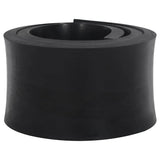 Vidaxl rubberen rand voor sneeuwploeg 200x15x2 cm zwart
