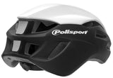 Polisport aero fietshelm m 55-58cm zwart wit grijs