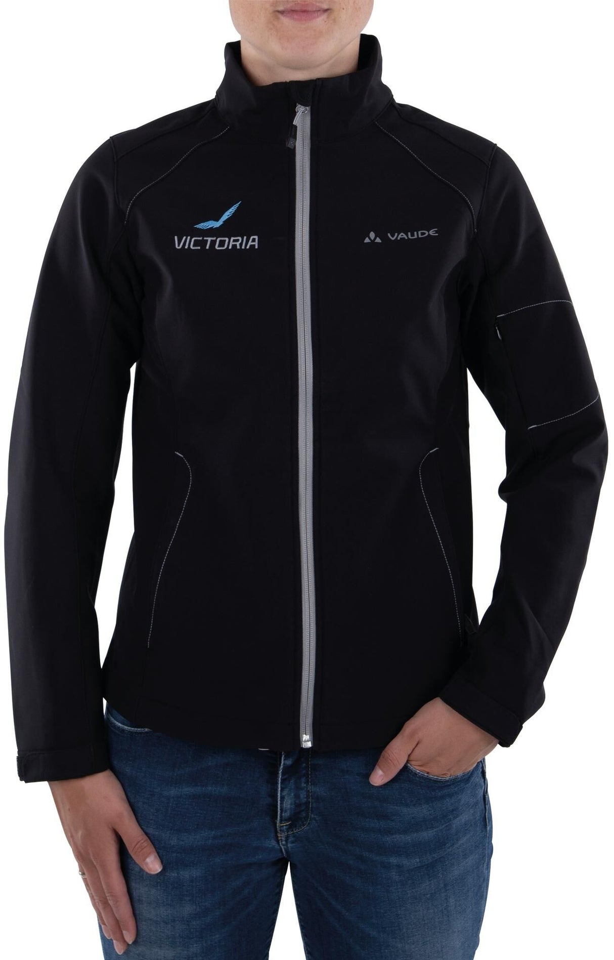 Vaude dames softshell jas victoria softshell jacket size 36 black