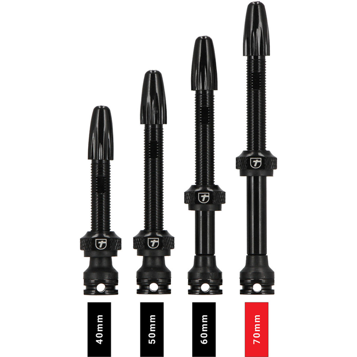 Trivio - tubeless ventiel zwart fvt