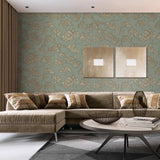 Dutch wallcoverings behang pine tree groen